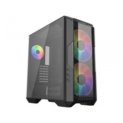 Cooler Master HAF 500 ARGB Mid-Tower Case - Black